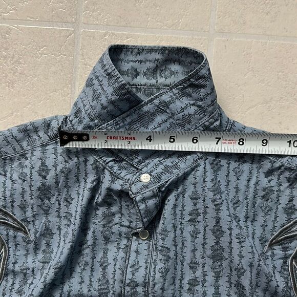 Rock 47 mens button down shirt. Size large - Picture 16 of 16